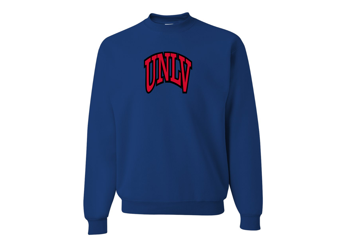 Men's UNLV Rebels JERZEES NuBlend Crewneck Sweatshirt