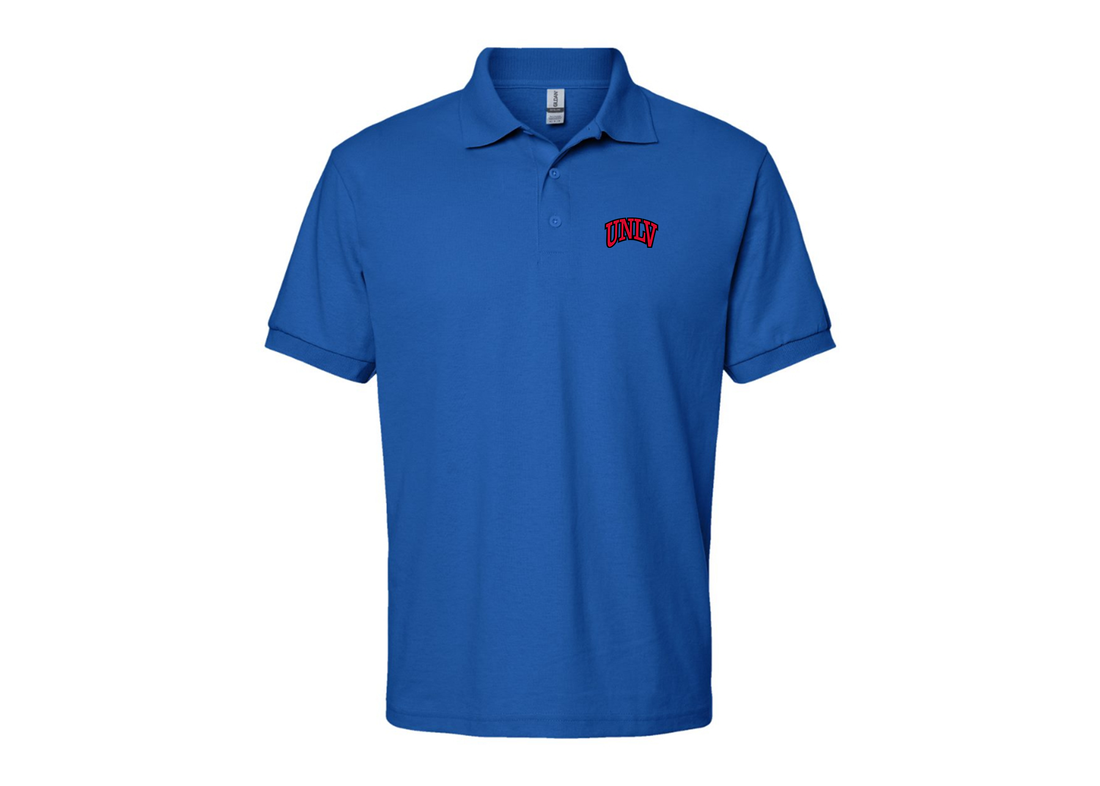 Men's UNLV Rebels Gildan Dry Blend Jersey Polo