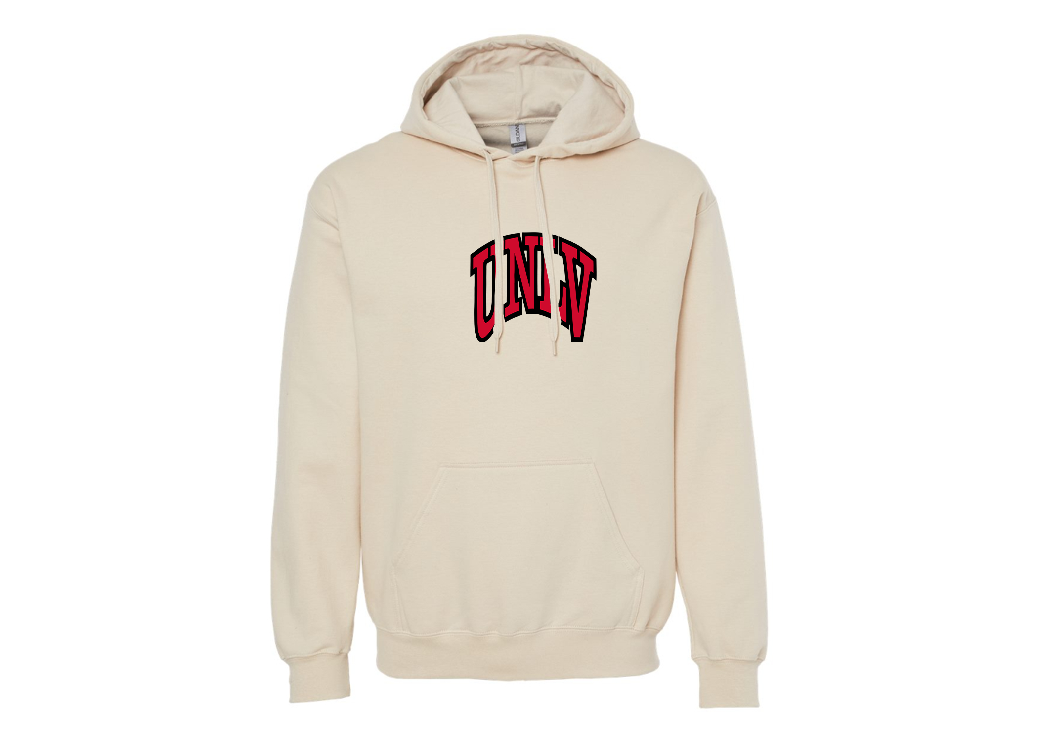 SweatRo Men's UNLV Rebels Softstyle Midweight Hooded Sweatshirt