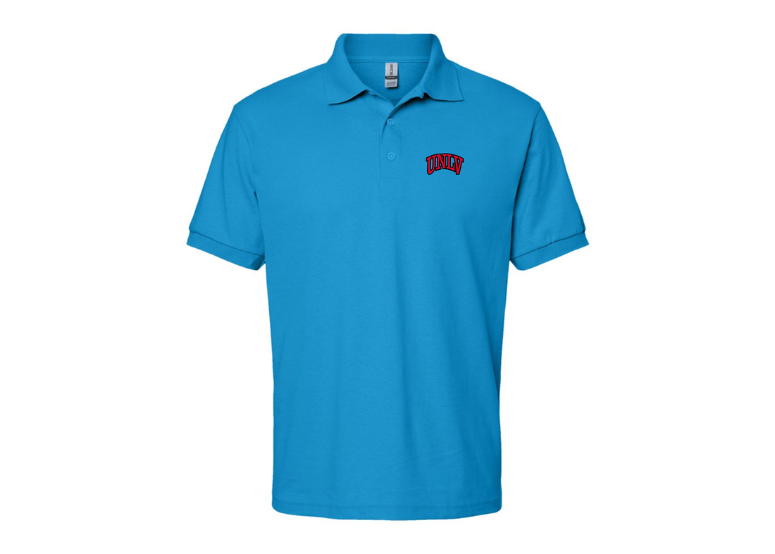 Men's UNLV Rebels Gildan Dry Blend Jersey Polo