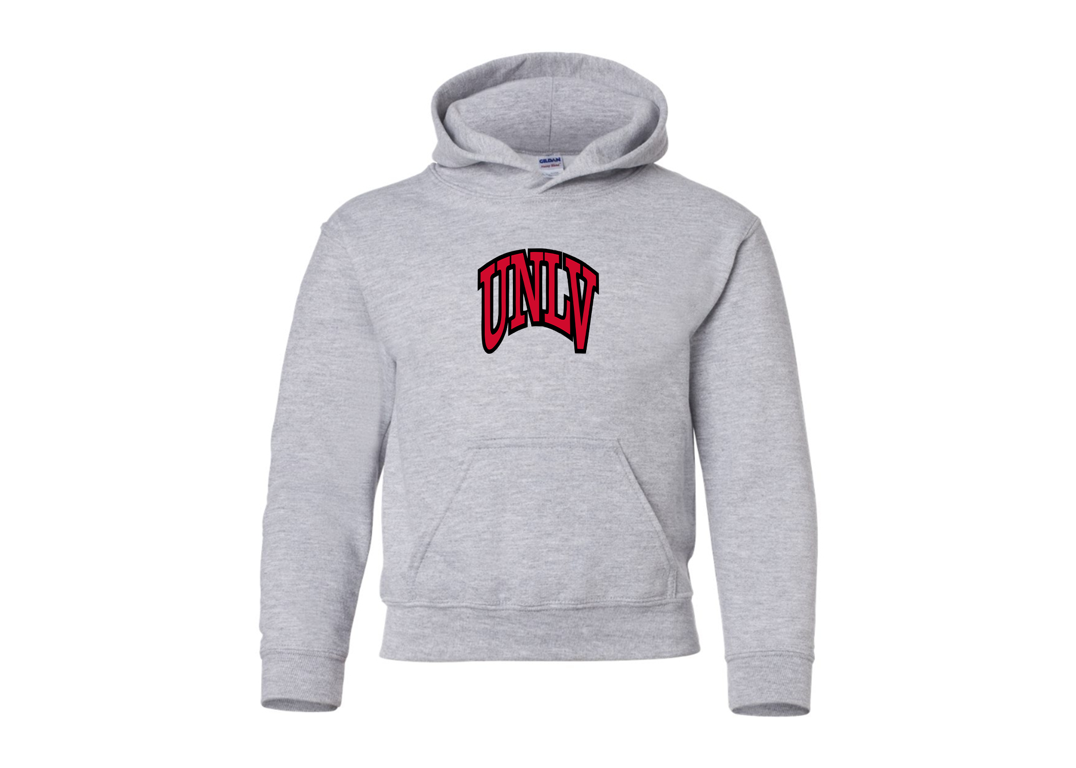 SweatRo Youth UNLV Rebels Gildan Heavy Blend  Hooded Sweatshirt