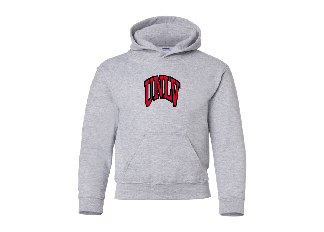 Youth UNLV Rebels Gildan Heavy Blend  Hooded Sweatshirt