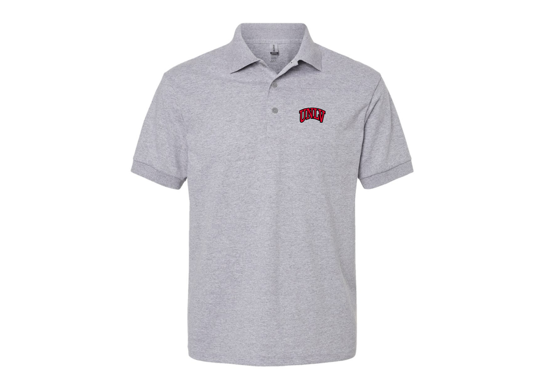 Men's UNLV Rebels Gildan Dry Blend Jersey Polo