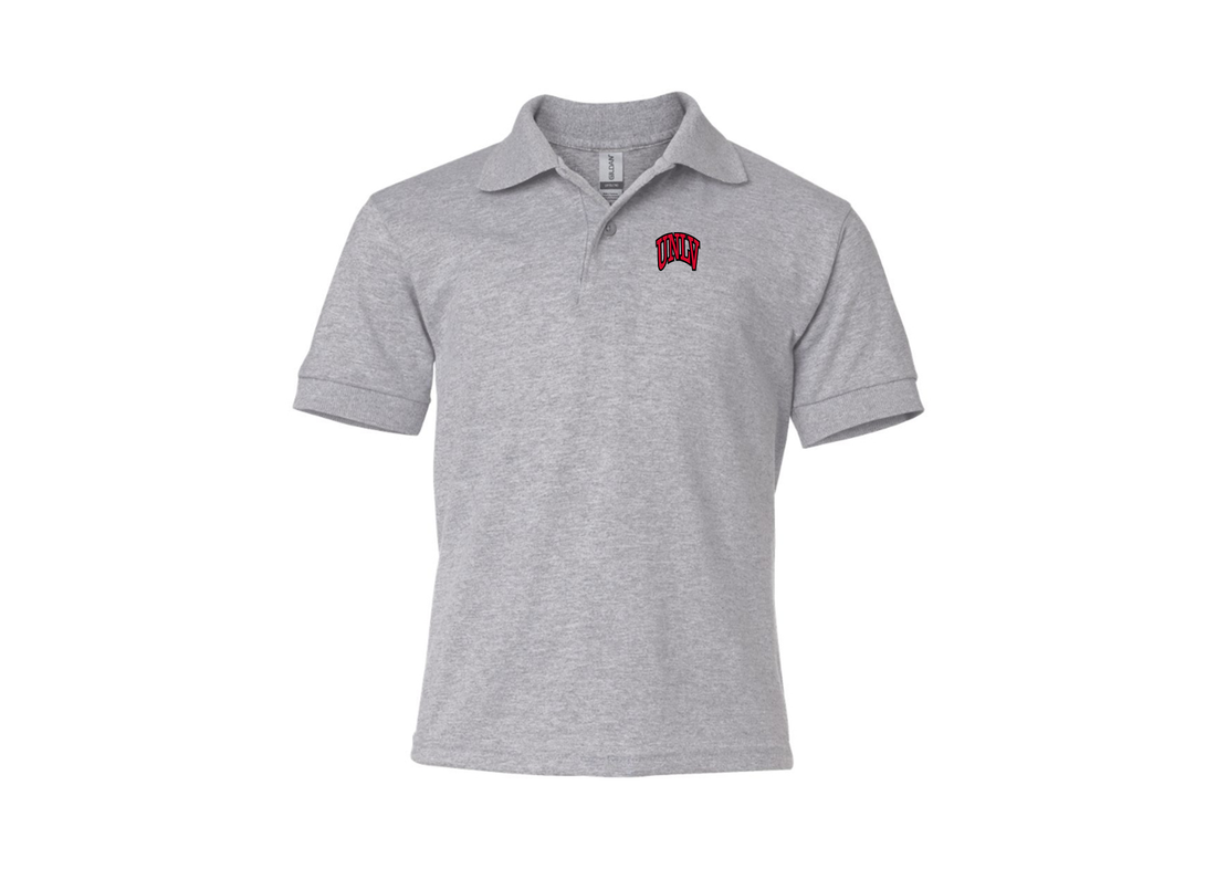 Youth UNLV Rebels Gildan Dry Blend Jersey Polo