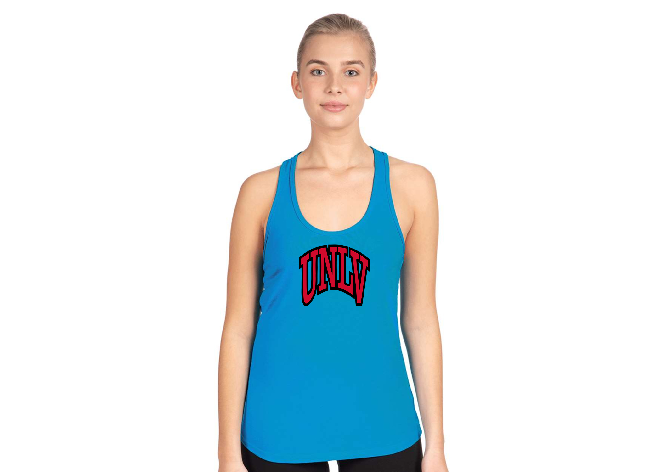 SweatRo Women's UNLV Rebels Next Level Ideal Racerback Tank