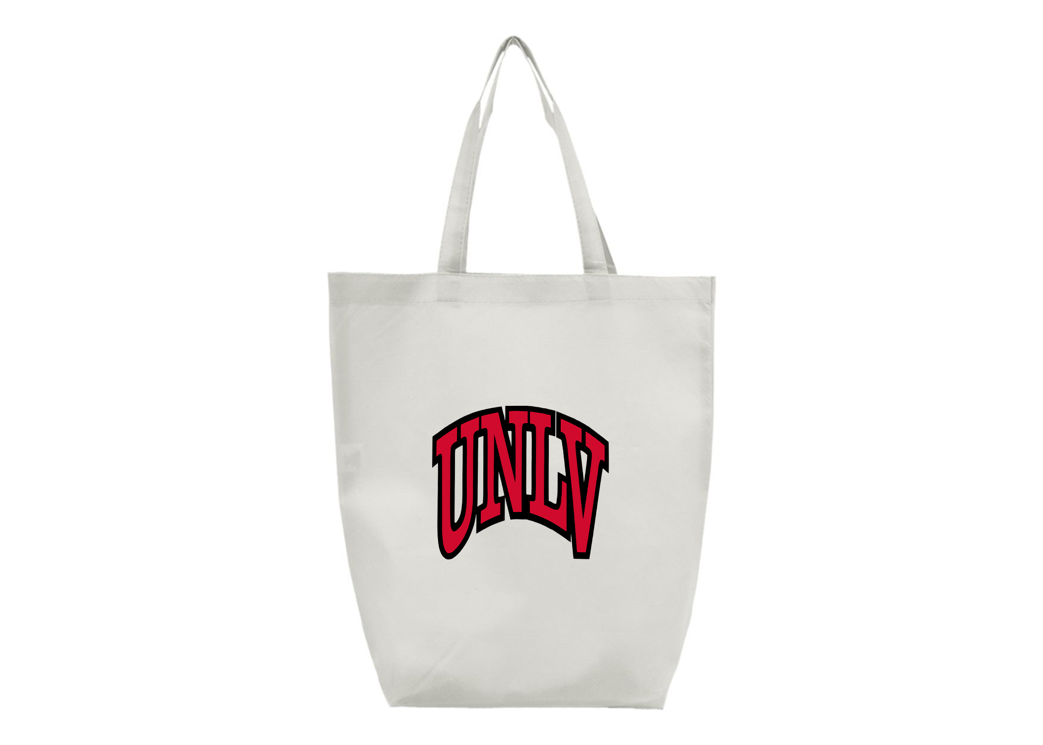 SweatRo UNLV Rebels Q-Tees Non-Woven Gusset Bottom Tote