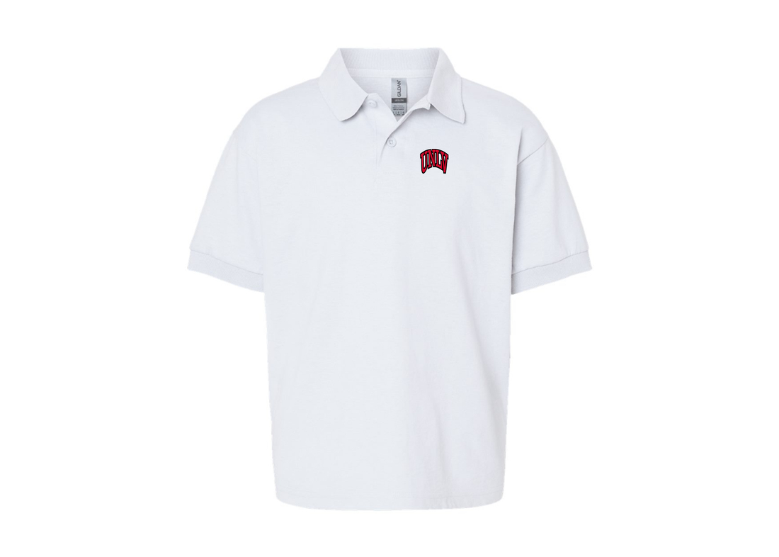 Youth UNLV Rebels Gildan Dry Blend Jersey Polo