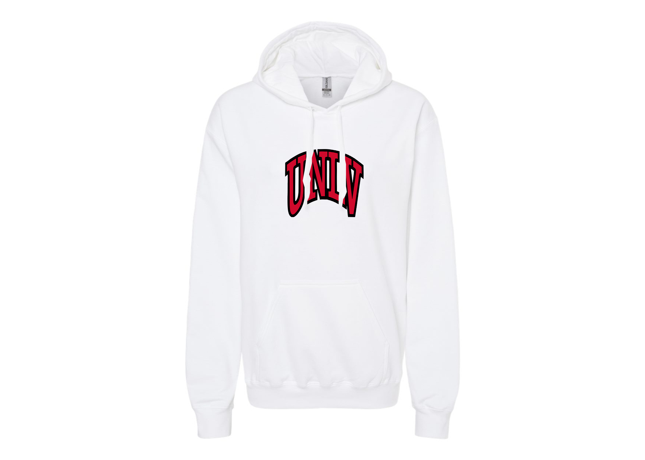 SweatRo Men's UNLV Rebels Softstyle Midweight Hooded Sweatshirt