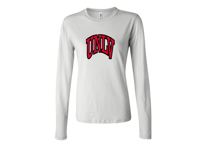 BELLA CANVAS Women’s UNLV Rebels Jersey Long Sleeve Tee