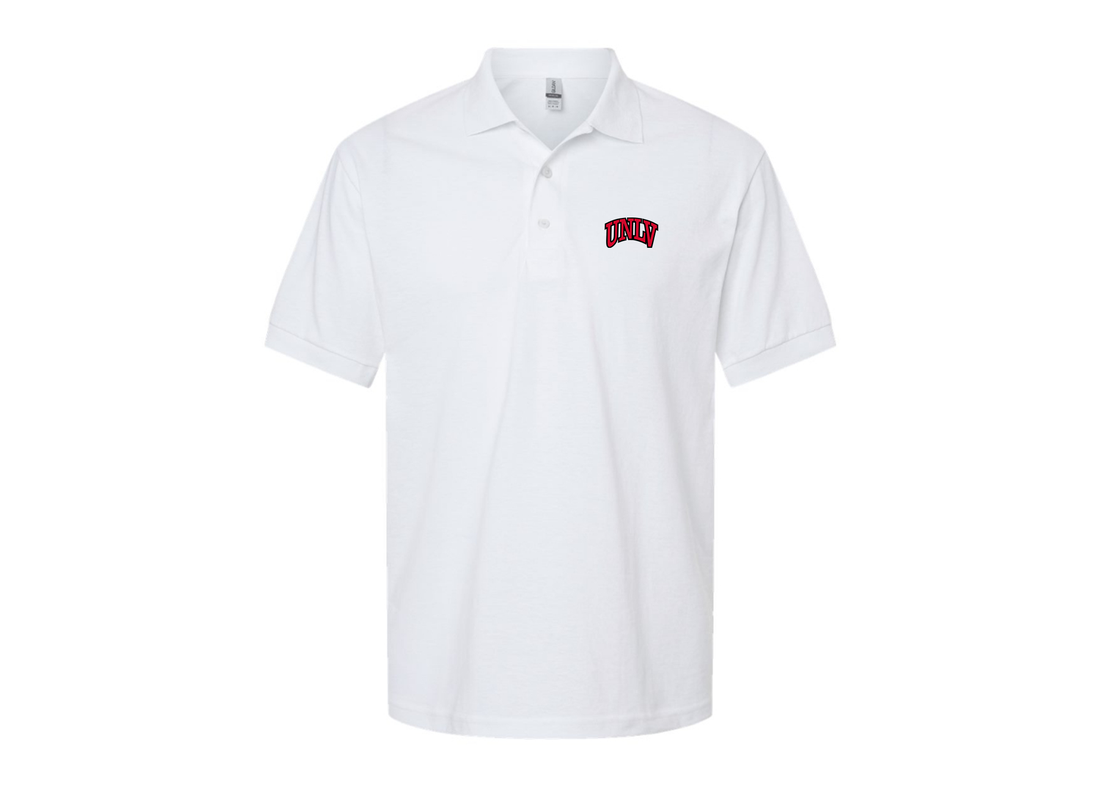 Men's UNLV Rebels Gildan Dry Blend Jersey Polo