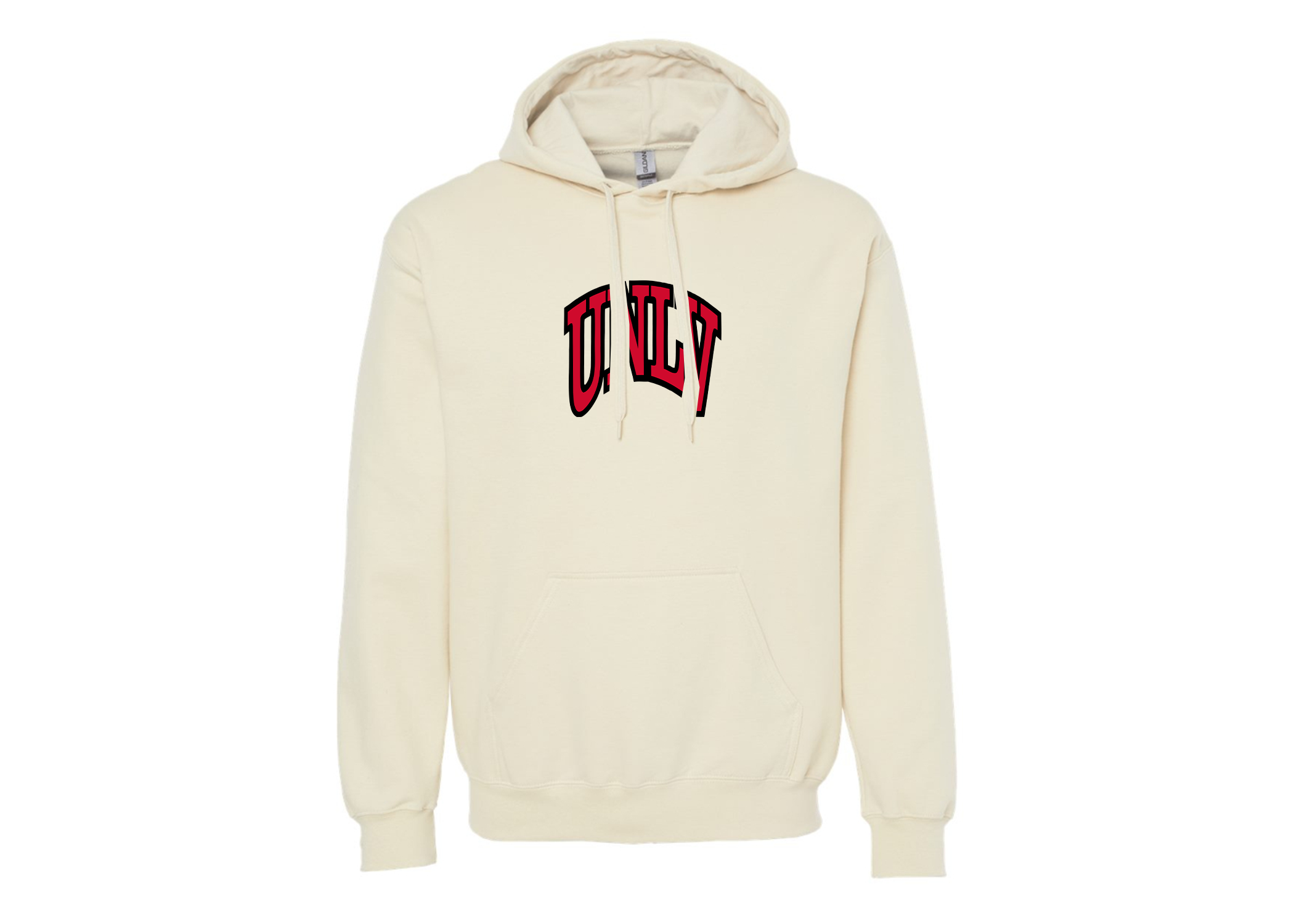 SweatRo Men's UNLV Rebels Softstyle Midweight Hooded Sweatshirt